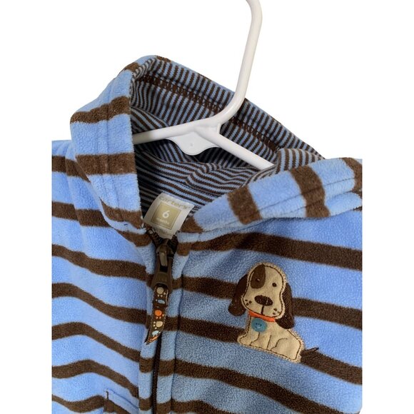 Carters Boys Infant Baby Infant Baby Size 6 Months Full Zip Hoodie Jacket Fleece - Picture 2 of 3